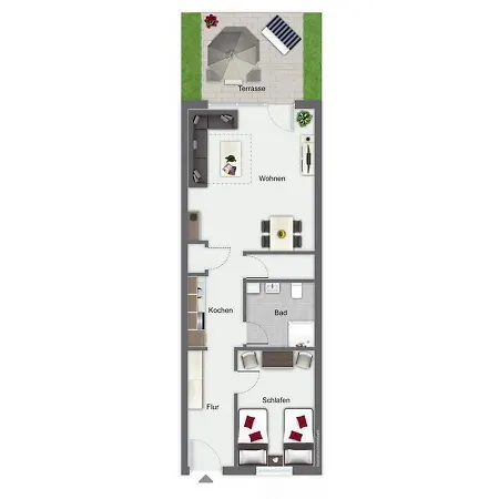 Papillon 10-2 Apartment Boltenhagen (Ostseebad)